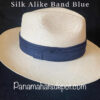 Silk Alike Band Blue