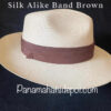 Silk Alike Band Brown