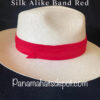 Silk Alike Band Red