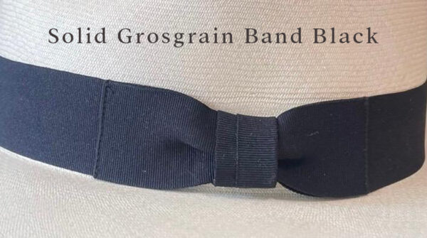Solid Grosgrain Band Black