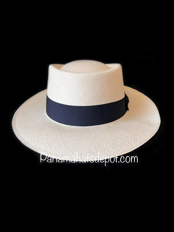 Panama Hat Gambler genuine handwoven Ecuador